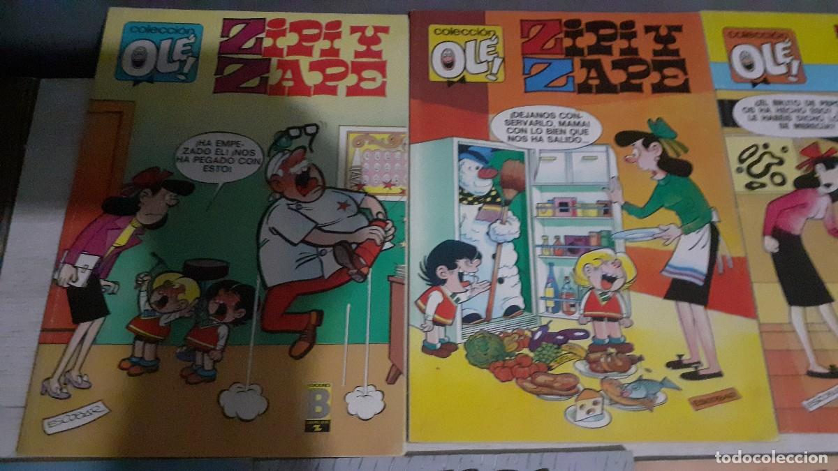 Tebeos: Lote de 9 comics de Zipi Zape antiguos - Foto 2
