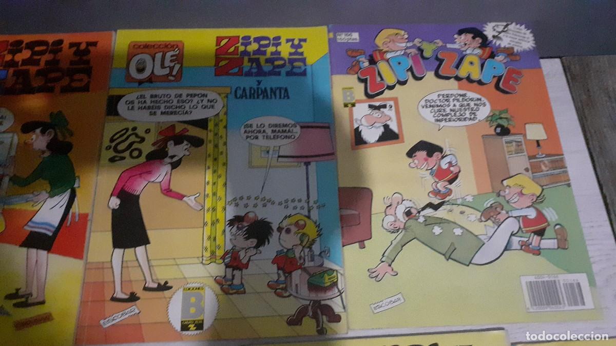 Tebeos: Lote de 9 comics de Zipi Zape antiguos - Foto 3