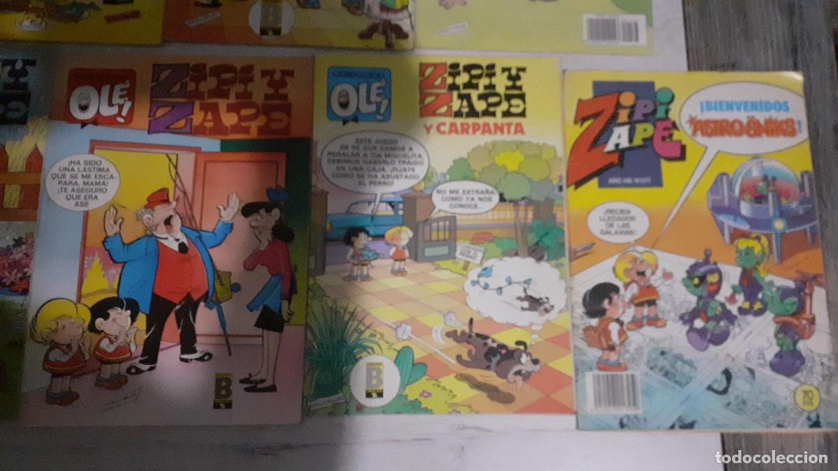 Tebeos: Lote de 9 comics de Zipi Zape antiguos - Foto 5