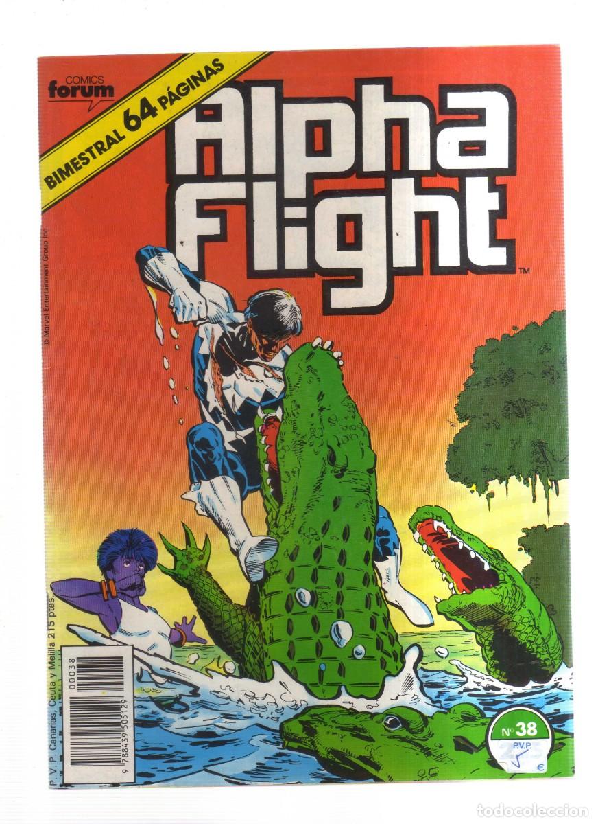 Tebeos: ALPHA FLIGHT BIMESTRAL 64 PAGINAS N,38 - Foto 1