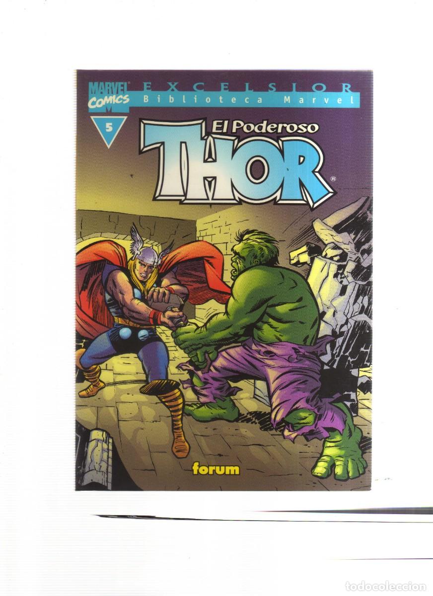 Tebeos: EL PODEROSO THOR BIBLIOTECA MARVEL N,5 - Foto 1