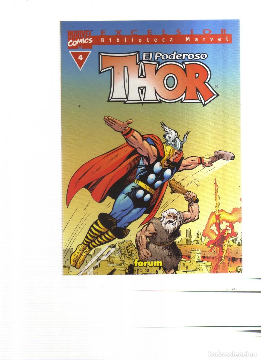 Tebeos: EL PODEROSO THOR BIBLIOTECA MARVEL N,4 - Foto 1