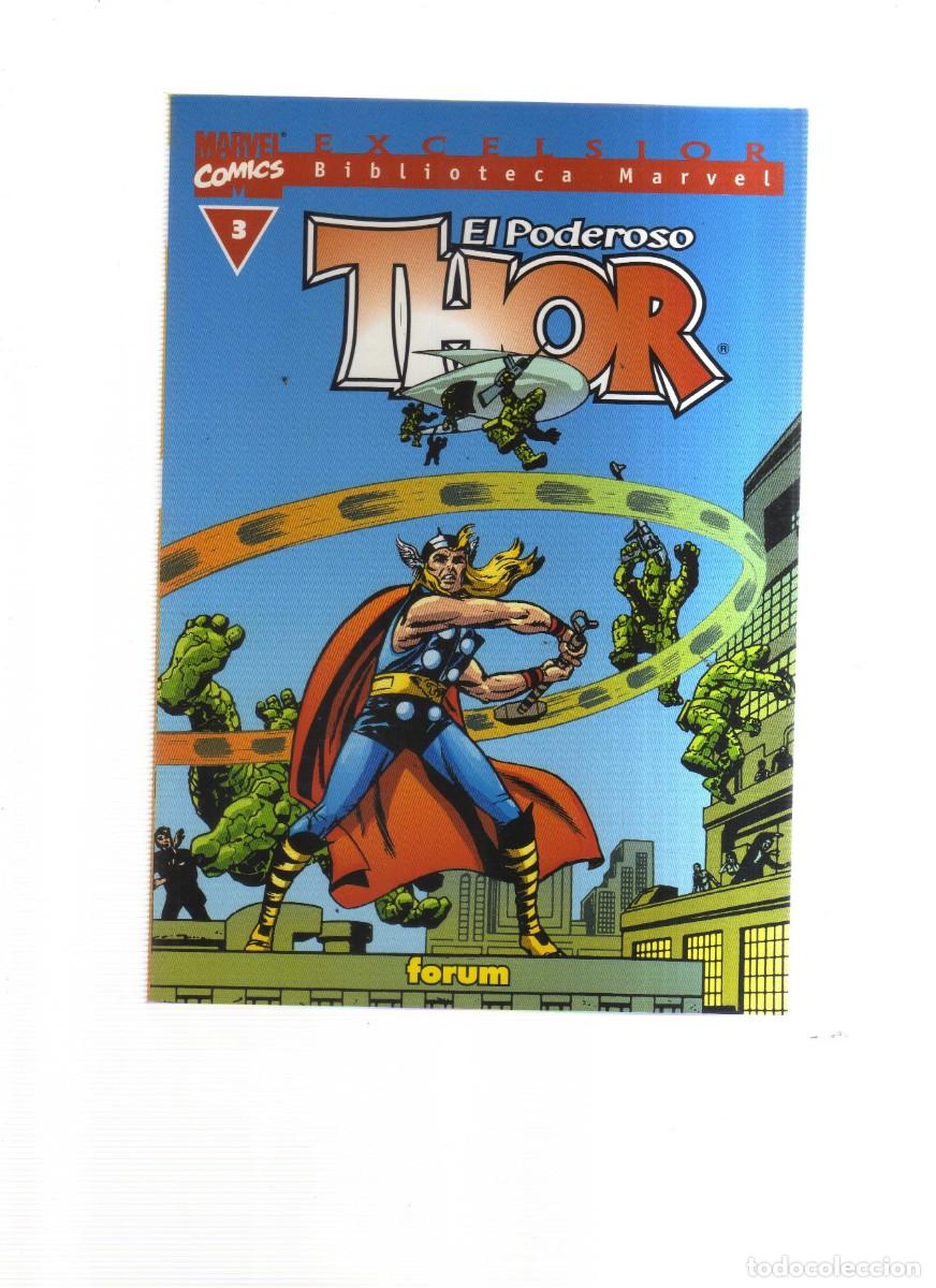 Tebeos: EL PODEROSO THOR BIBLIOTECA MARVEL N,3 - Foto 1