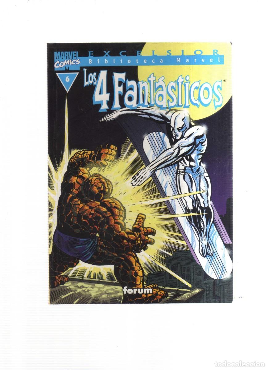 Tebeos: LOS 4 FANTASTICOS BIBLIOTECA MARVEL N,6 - Foto 1
