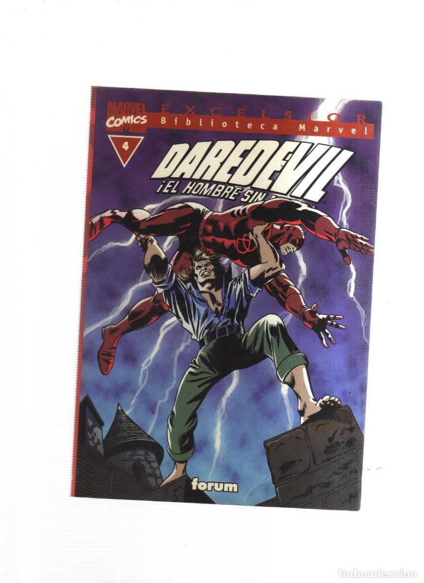 Tebeos: DAREDEVIL EL HOMBRE SIN MIEDO BIBLIOTECA MARVEL EXCELSIOR N,4 - Foto 1