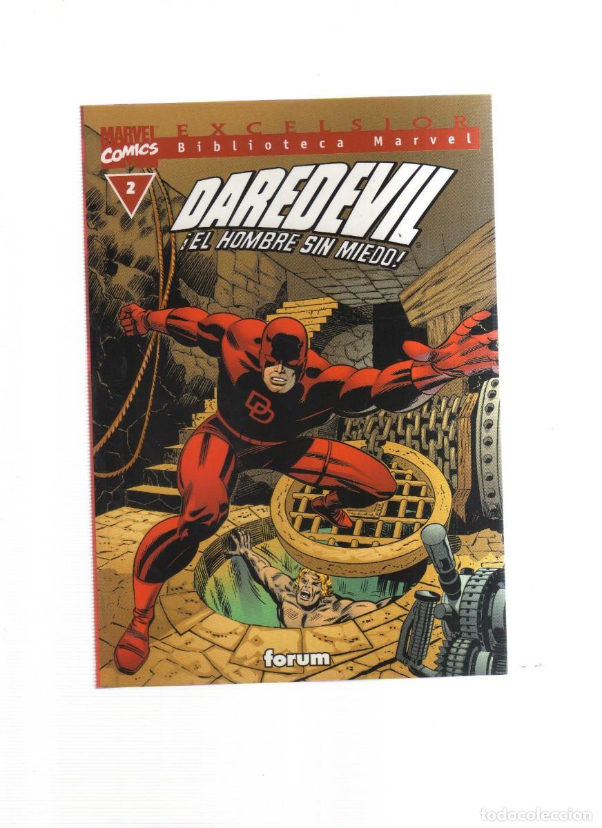 Tebeos: DAREDEVIL EL HOMBRE SIN MIEDO BIBLIOTECA MARVEL EXCELSIOR N,2 - Foto 1