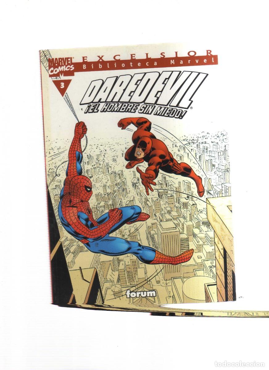 Tebeos: DAREDEVIL EL HOMBRE SIN MIEDO BIBLIOTECA MARVEL EXCELSIOR N,3 - Foto 1