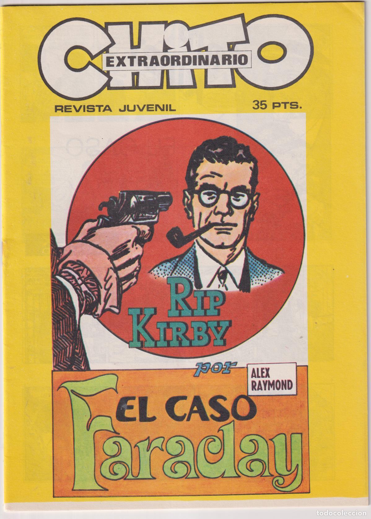 Tebeos: Chito Extraordinario Rip Kirby. El Caso Faraday - Foto 1