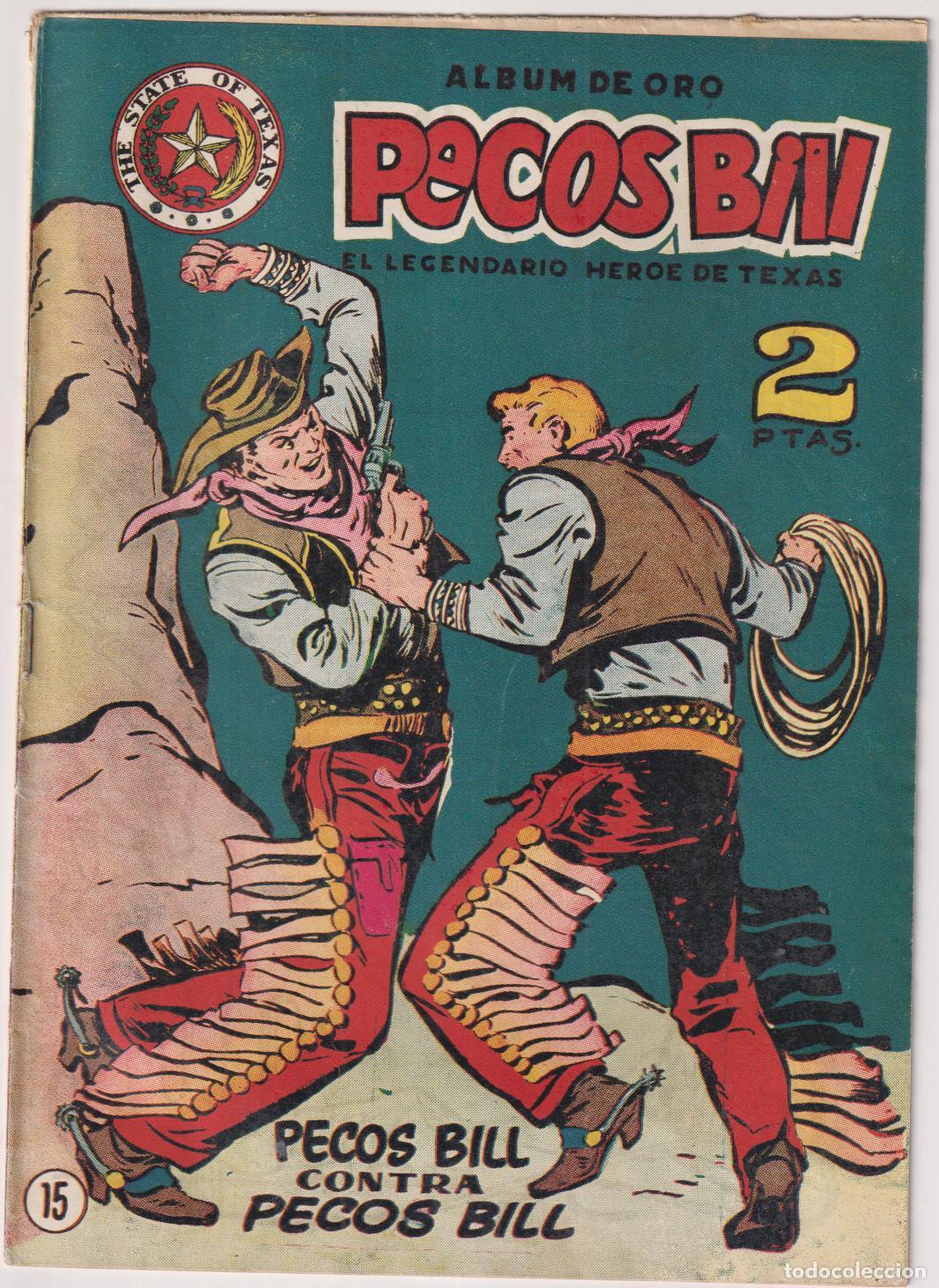 Tebeos: Pecos Bill n&ordm; 15. Hispano Americana 1951 - Foto 1