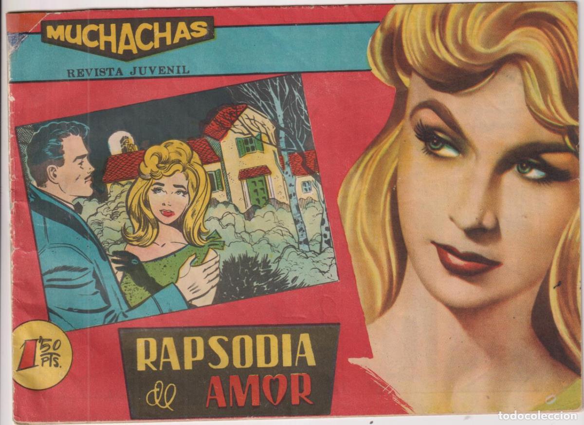 Tebeos: Muchachas n&ordm; 11. Rapsodia de Amor. maga 1960 - Foto 1