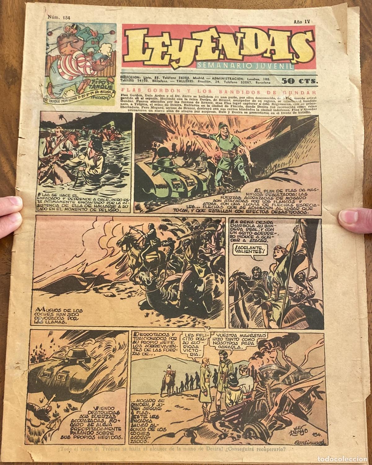 Tebeos: Leyendas n&ordm; 154. Hispano Americana - Foto 1