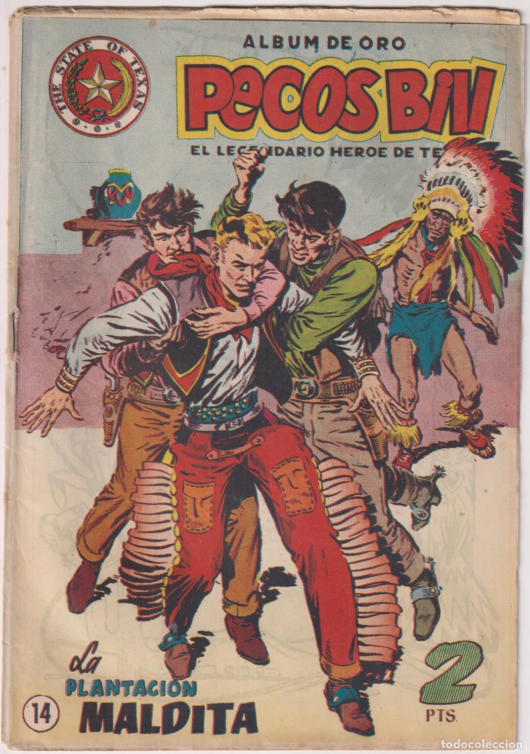 Tebeos: Pecos Bill n&ordm; 14. Hispano Americana 1951 - Foto 1