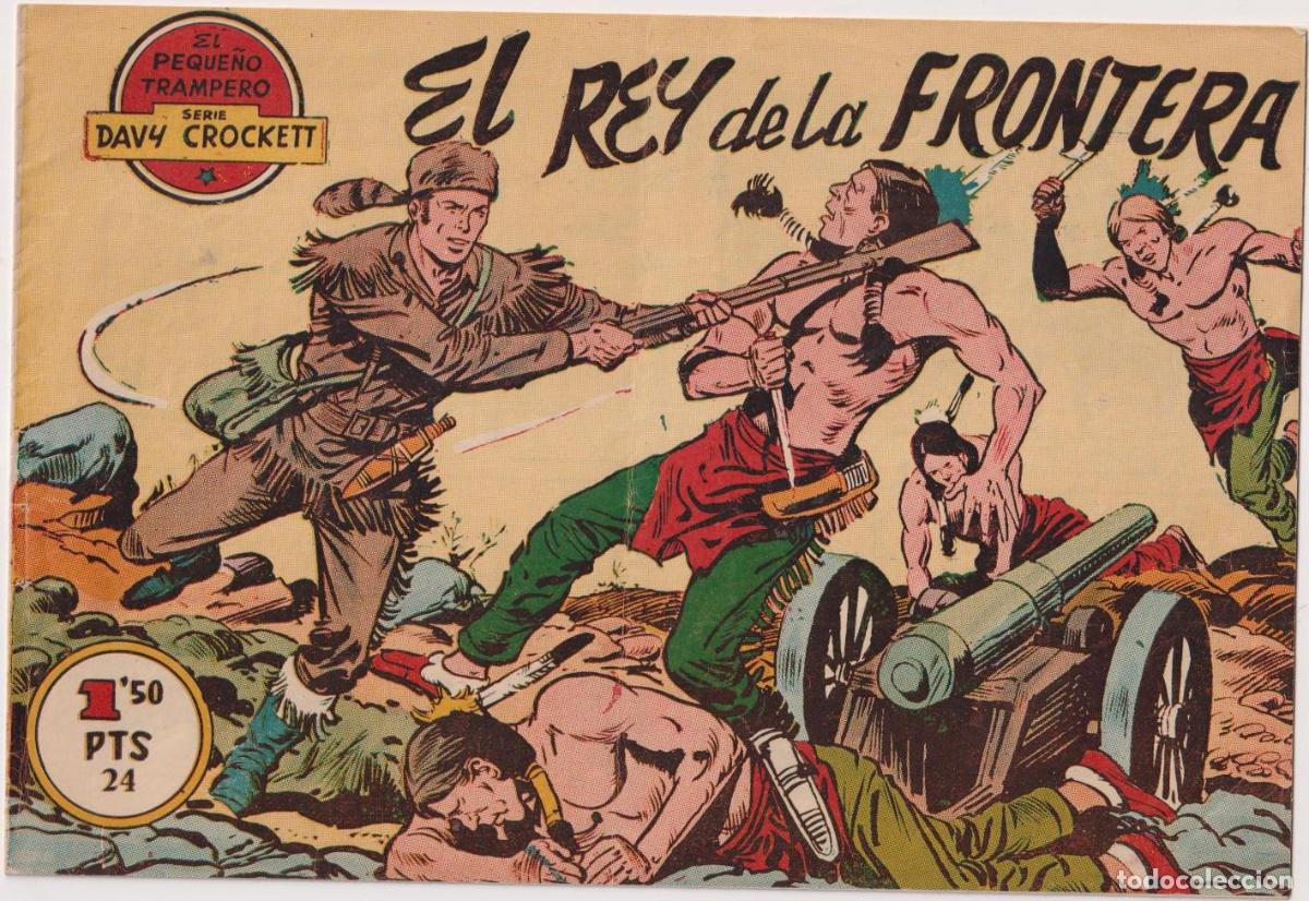 Tebeos: Davy Crockett n&ordm; 24. Ferma 1959 - Foto 1