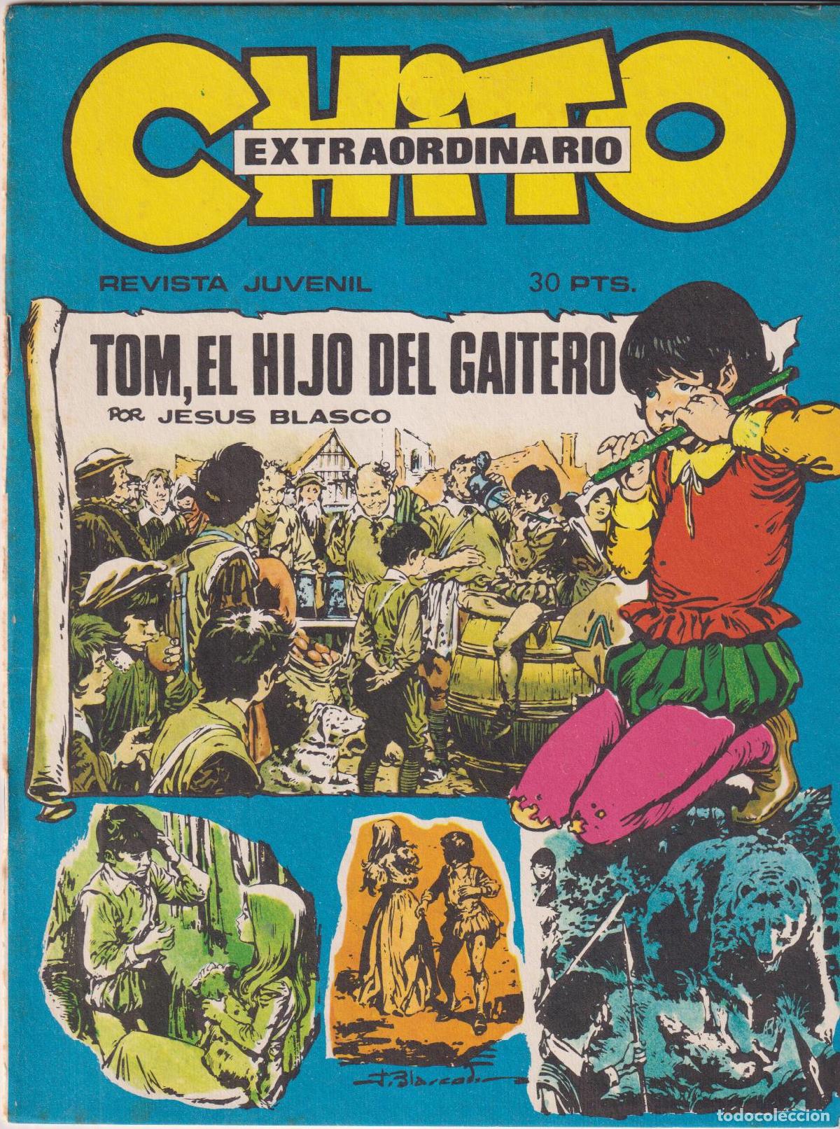 Tebeos: Chito Extraordinario. Tom, El Hijo del Gaitero - Foto 1