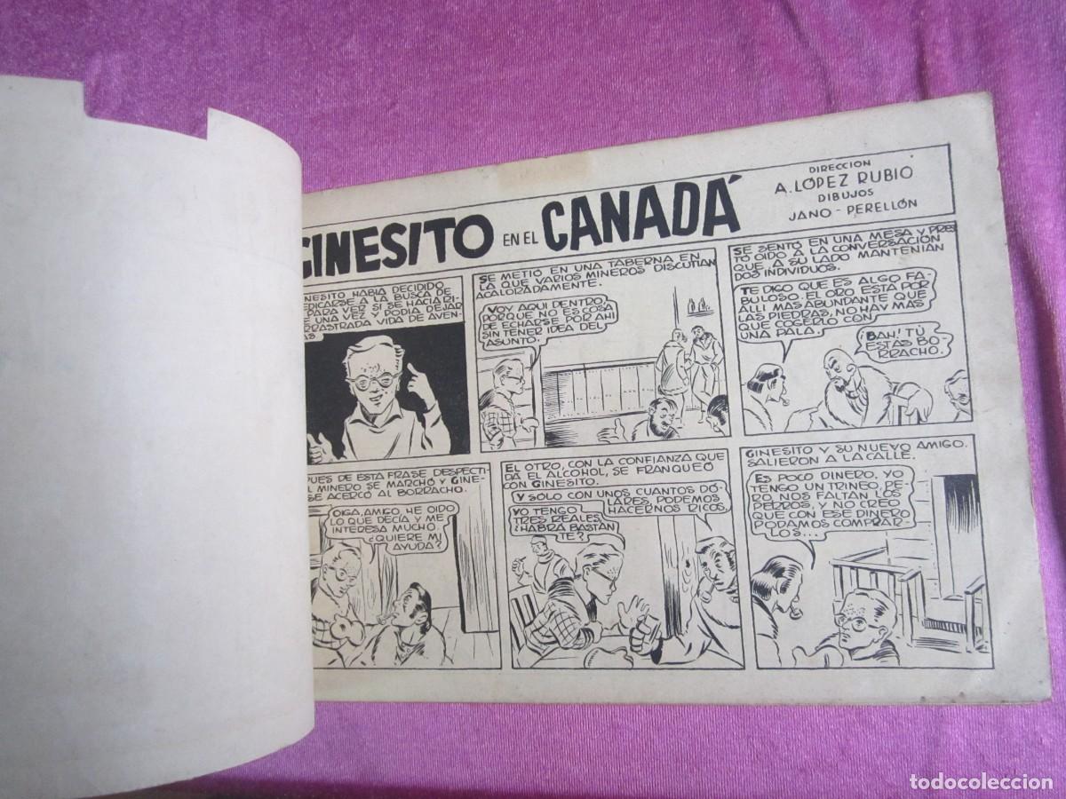 Tebeos: GINESITO EN EL CANADA EDICIONES RIALTO. L4 C401 2 - Foto 3
