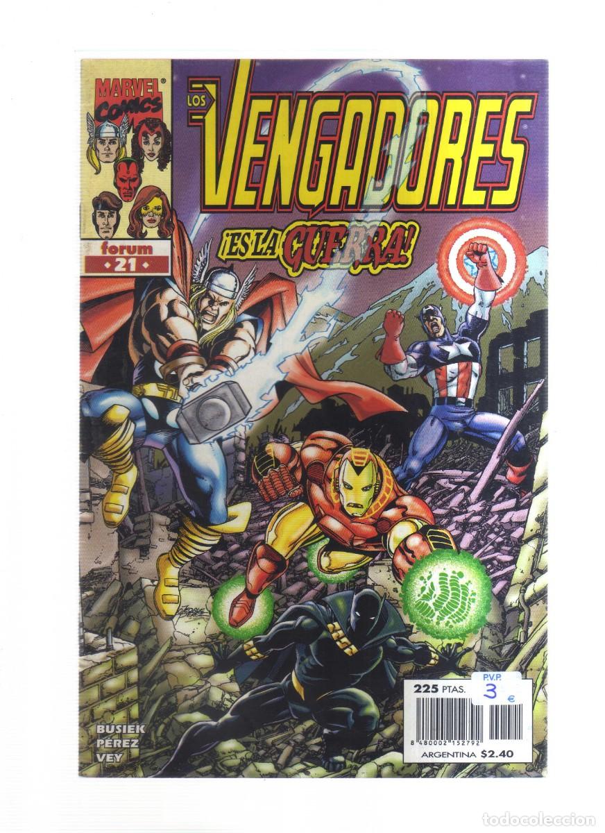 Tebeos: LOS VENGADORES N,21 FORUM - Foto 1