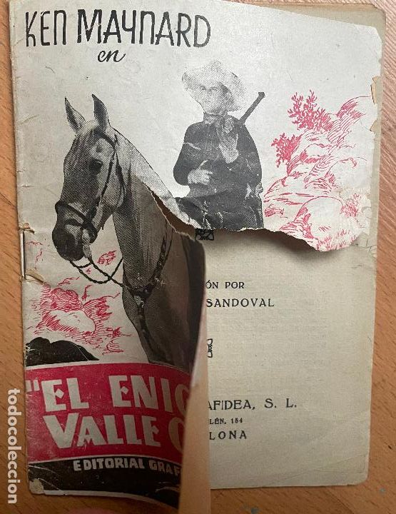 Tebeos: EL ENIGMA DEL VALLE CINACA, Ken Maynard - Foto 4