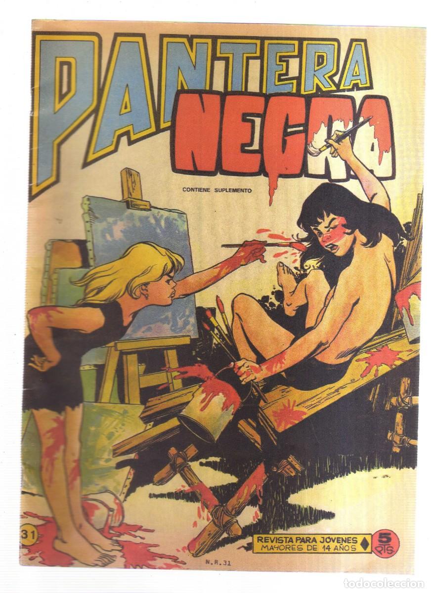 Tebeos: PANTERA NEGRA CONTIENE SUPLEMENTO N,31 REEDICION - Foto 1
