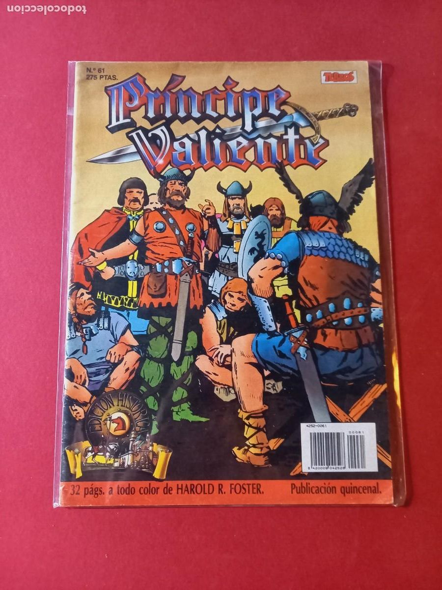 Tebeos: Pr&iacute;ncipe Valiente N&ordm; 61 Ref C6 - Foto 1