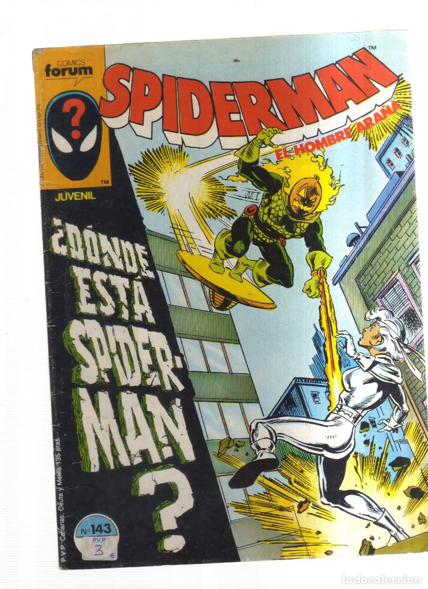 Tebeos: SPIDERMAN EL HOMBRE ARA&Ntilde;A FORUM N,143 - Foto 1
