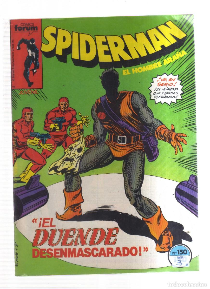 Tebeos: SPIDERMAN EL HOMBRE ARA&Ntilde;A FORUM N,150 - Foto 1