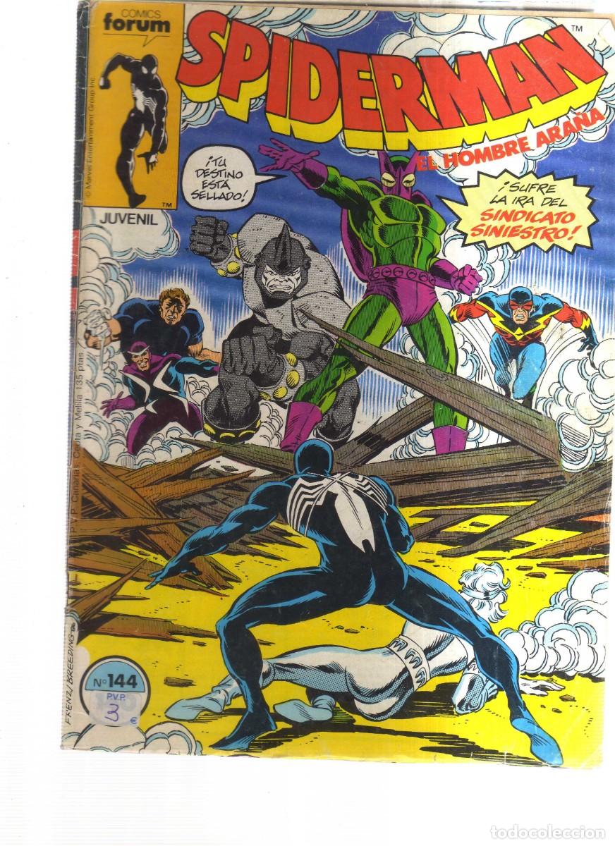 Tebeos: SPIDERMAN LA TELARA&Ntilde;A DE SPDERMAN FORUM N,144 - Foto 1