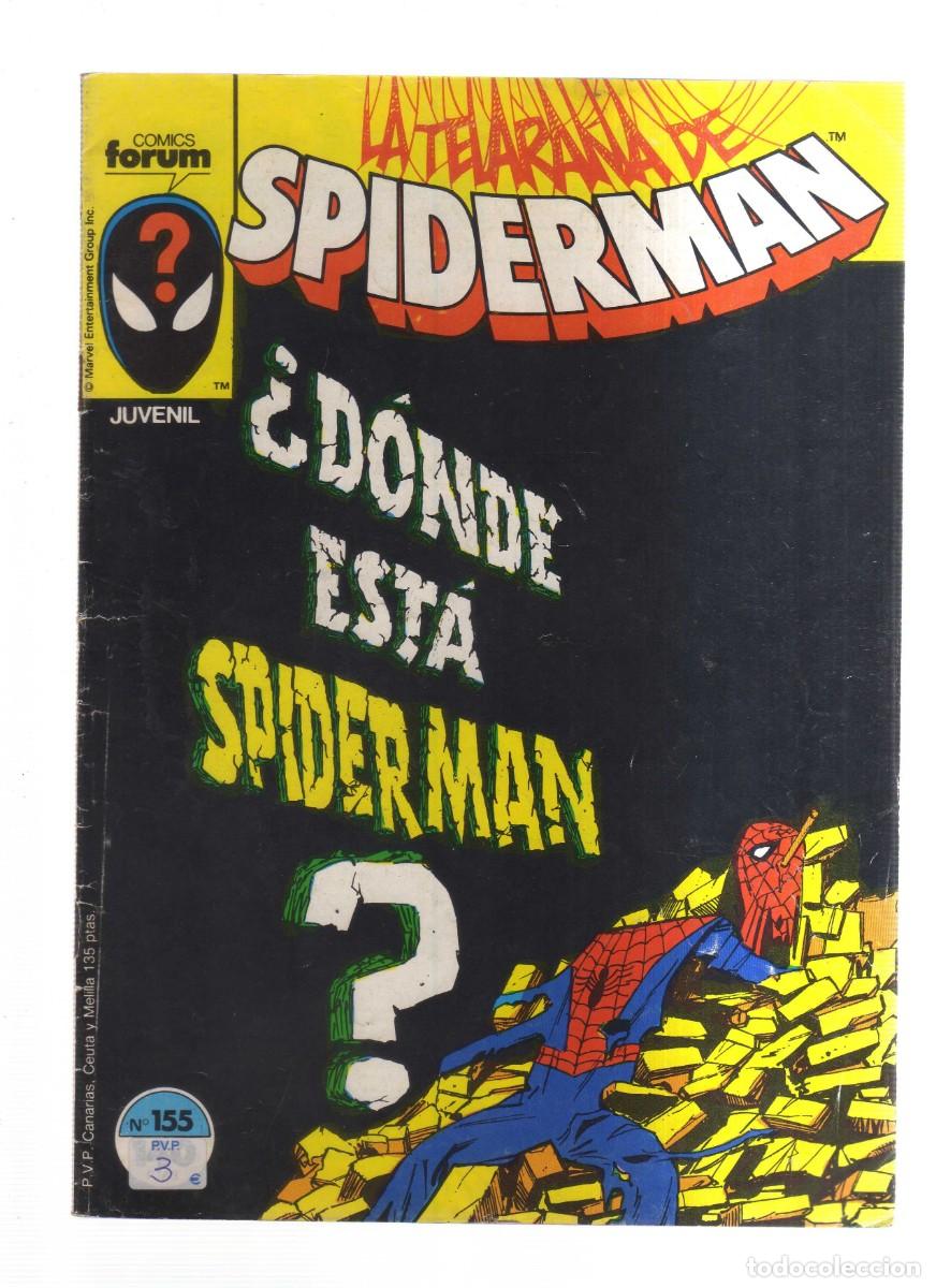 Tebeos: SPIDERMAN LA TELARA&Ntilde;A DE SPDERMAN FORUM N,155 - Foto 1
