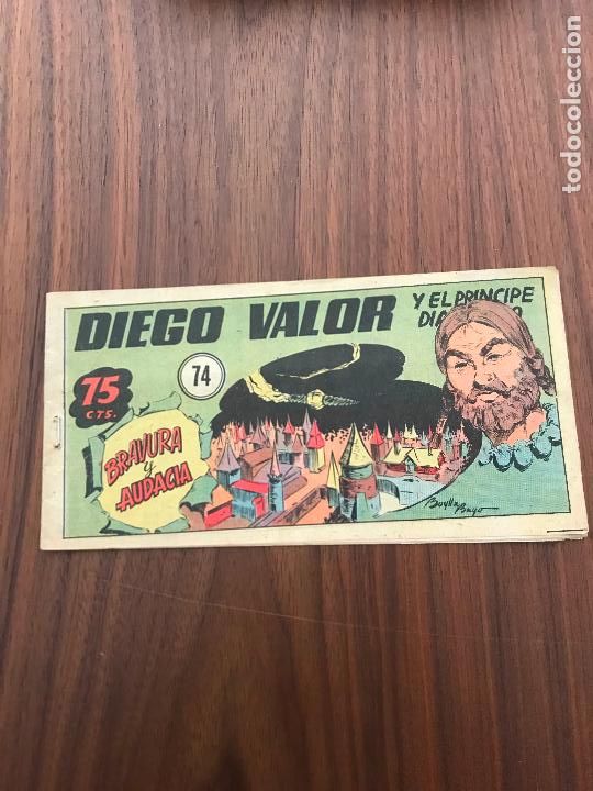 Tebeos: DIEGO VALOR N&ordm; 74 , EDITORIAL CID - Foto 1