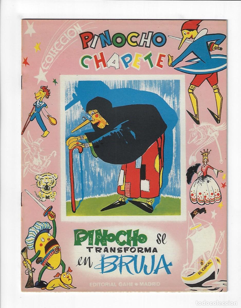 Tebeos: Gahe. Pinocho Chapete. 32. Se transforma en bruja. - Foto 1