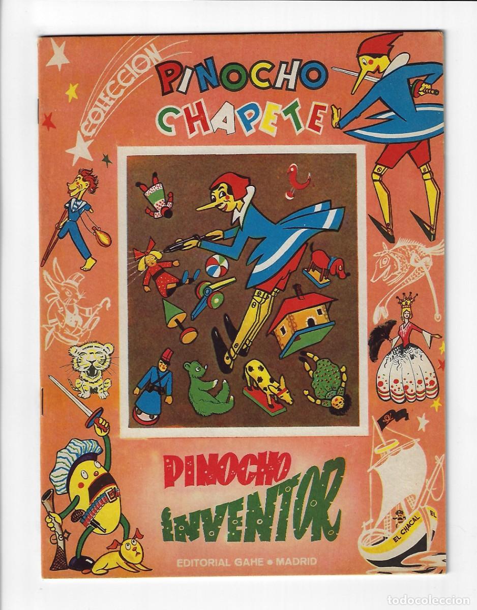 Tebeos: Gahe. Pinocho Chapete. 13. Inventor. - Foto 1