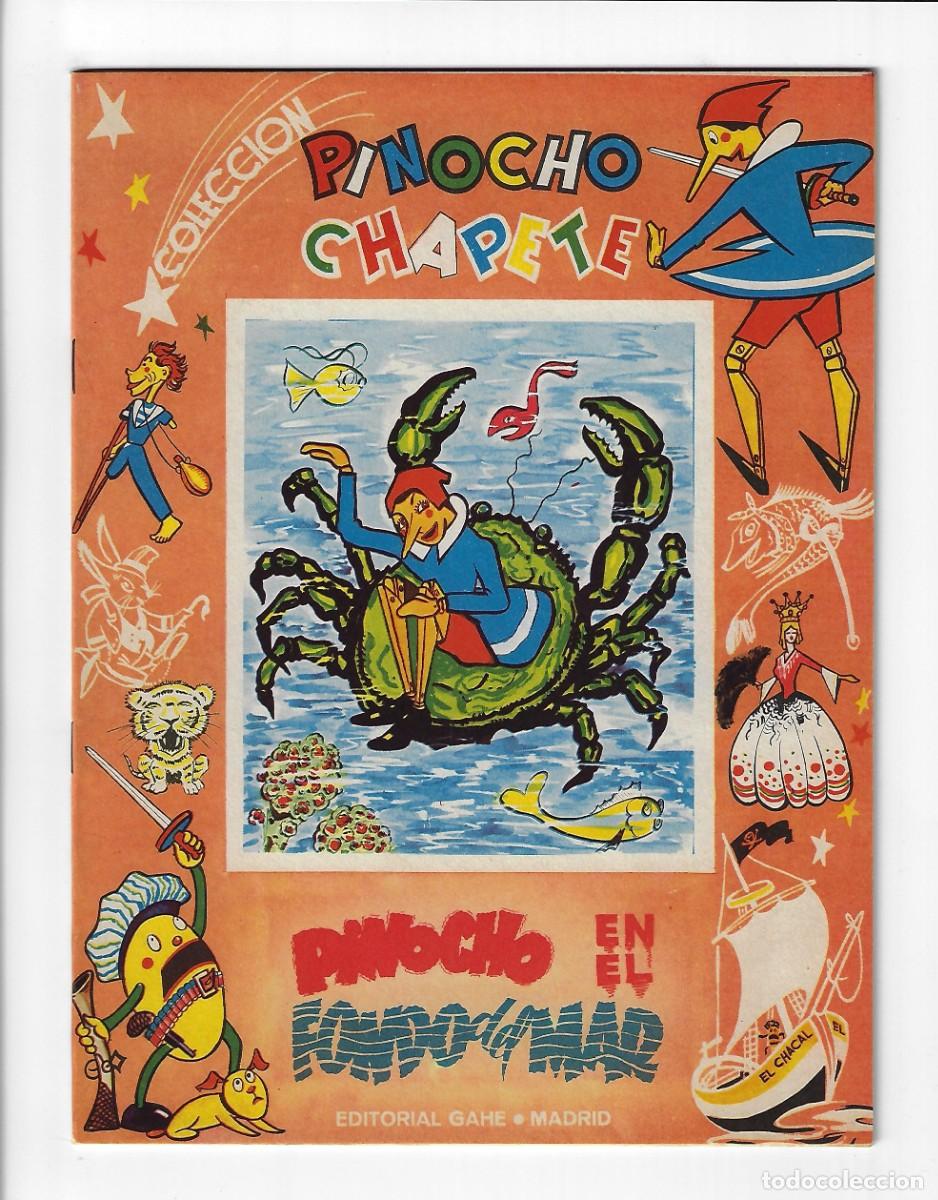 Tebeos: Gahe. Pinocho Chapete. 5. En el fondo del mar. - Foto 1