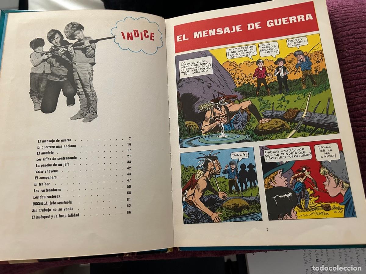 Tebeos: DANIEL BOONE. TAPA DURA. VARIAS AVENTURAS. 1971. - Foto 2