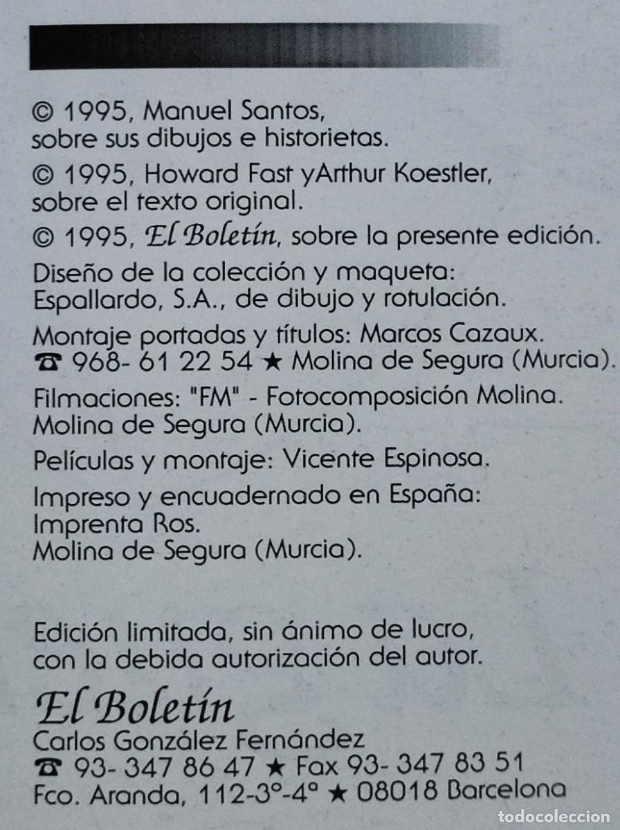 Tebeos: SPARTACUS - 1995 EDICIONES EL BOLET&Iacute;N. - Foto 6