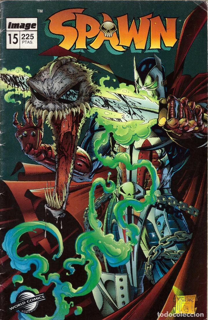 Tebeos: Comic Spawn, n&ordm; 15 - Image, World Comics - Foto 1