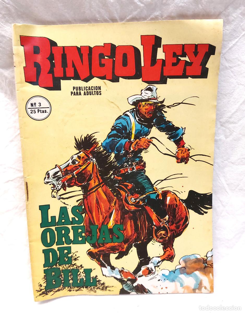 Tebeos: Ringo Ley n&ordm; 3 Las orejas de Bill Ediciones Alonso a&ntilde;o 78 - Foto 1