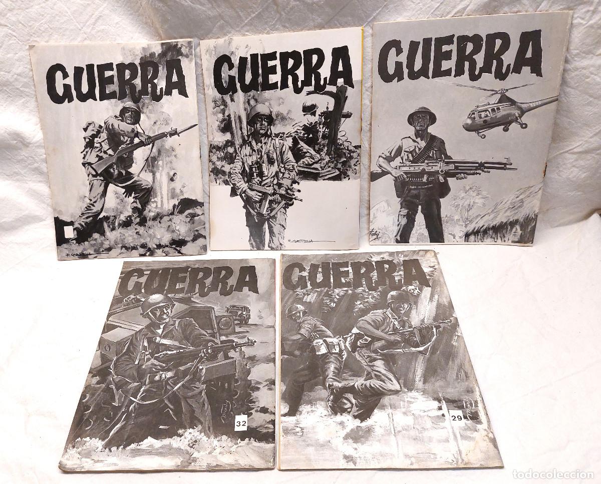 Tebeos: Guerra 5 C&oacute;mics Ediciones Vilmar a&ntilde;o 79 - Foto 2