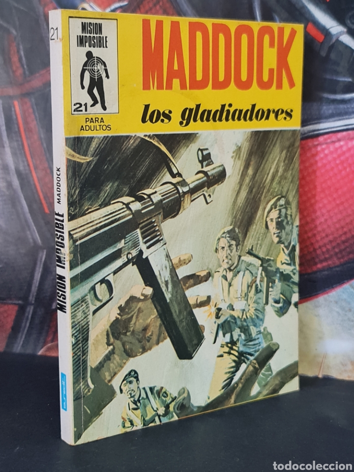 Tebeos: CASI EXCELENTE ESTADO MISION IMPOSIBLE 21 MUDDOCK LOS GLADIADORES EUREDIT - Foto 1