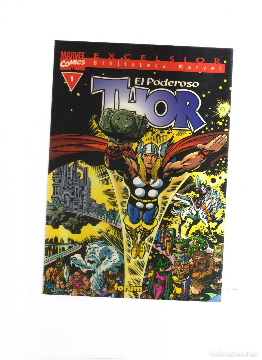 Tebeos: THOR EL PODEROSO DE FORUM N,1 BIBLIOTECA MARVEL - Foto 1