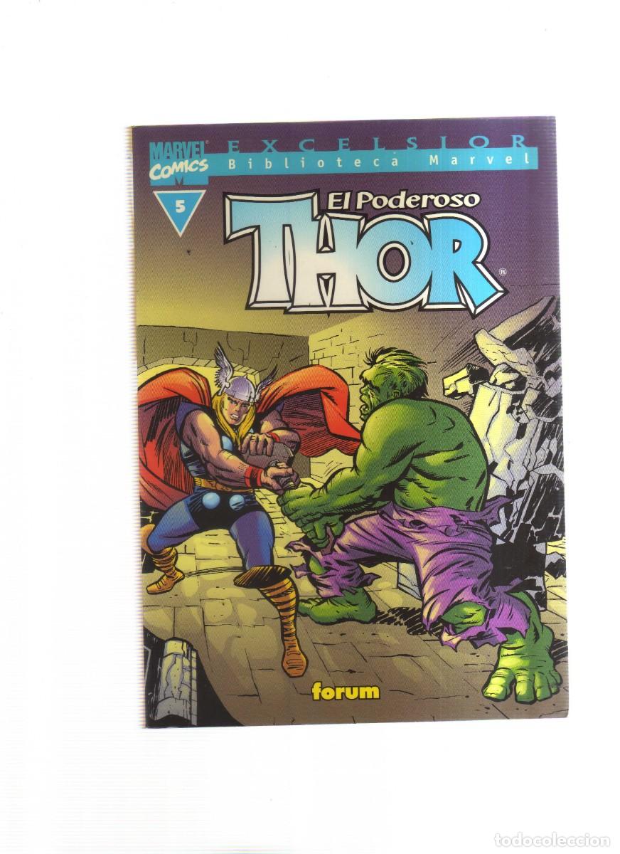 Tebeos: THOR EL PODEROSO DE FORUM N,5 BIBLIOTECA MARVEL - Foto 1
