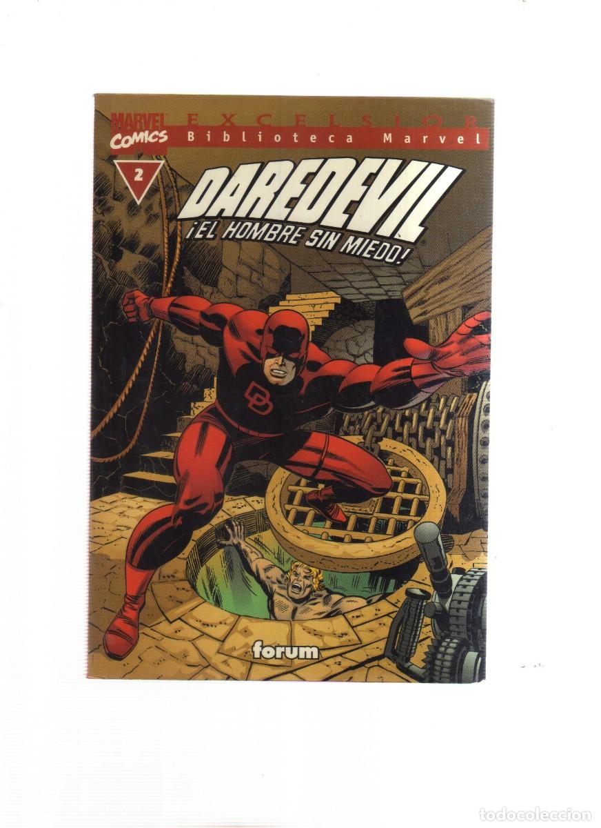 Tebeos: DAREDEVIL EL HOMBRE SIN MIEDO BIBLIOTECA MARVEL EXCELSIOR N,2 - Foto 1