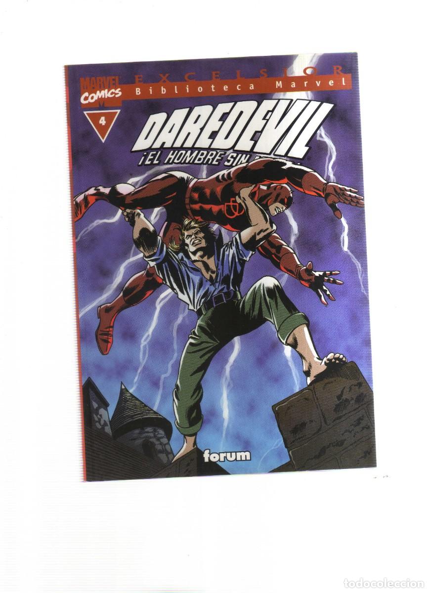 Tebeos: DAREDEVIL EL HOMBRE SIN MIEDO BIBLIOTECA MARVEL EXCELSIOR N,4 - Foto 1
