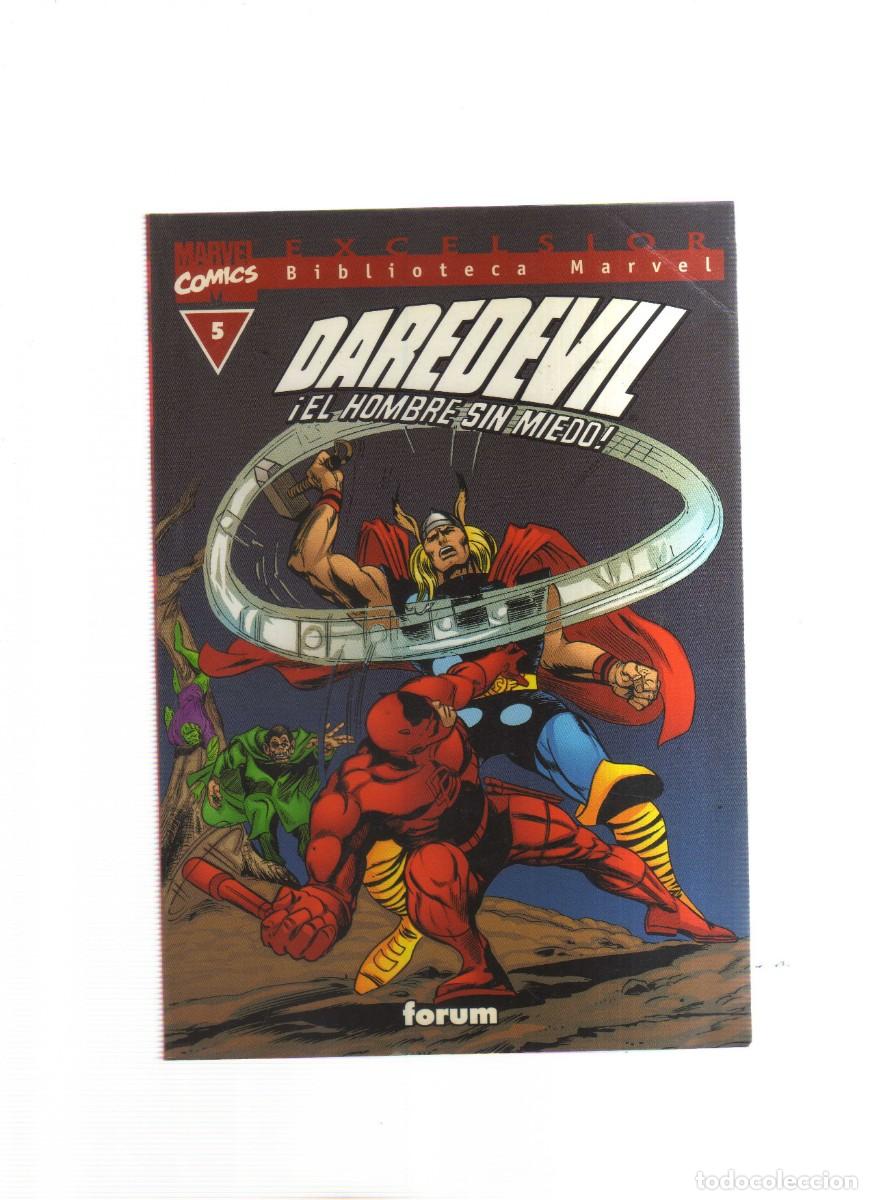 Tebeos: DAREDEVIL EL HOMBRE SIN MIEDO BIBLIOTECA MARVEL EXCELSIOR N,5 - Foto 1