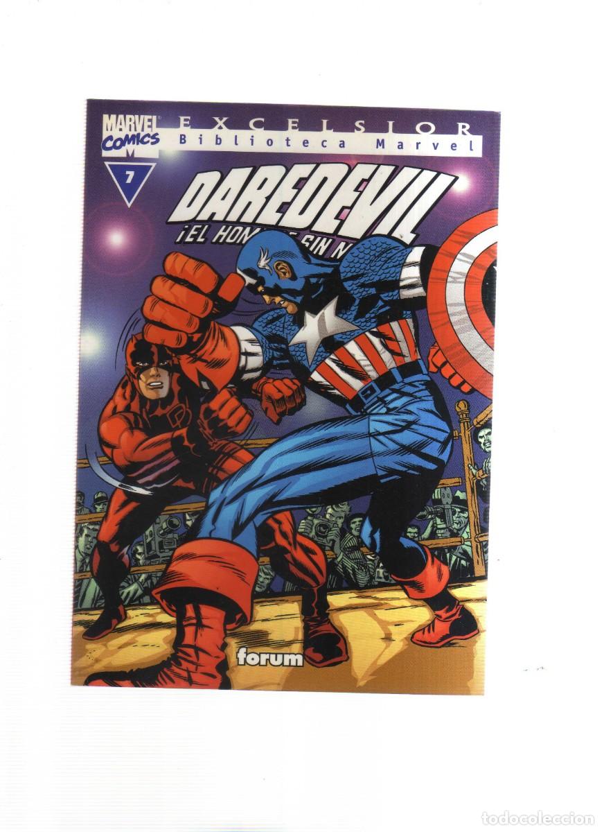 Tebeos: DAREDEVIL EL HOMBRE SIN MIEDO BIBLIOTECA MARVEL EXCELSIOR N,7 - Foto 1