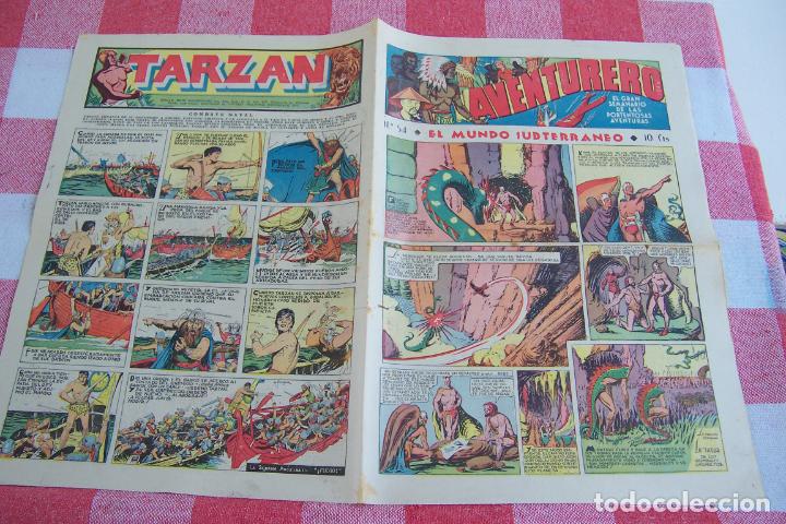 Tebeos: hispano americana, aventurero 1&ordf; &eacute;poca n&ordm; 54 - Foto 1