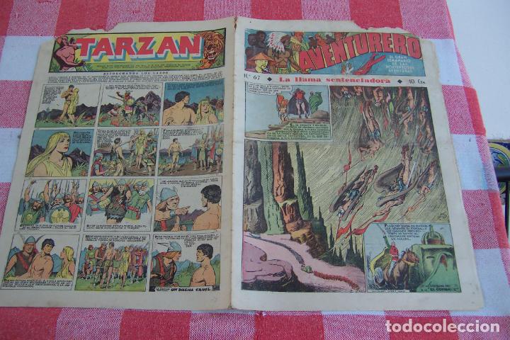 Tebeos: hispano americana, aventurero 1&ordf; &eacute;poca n&ordm; 67 - Foto 1