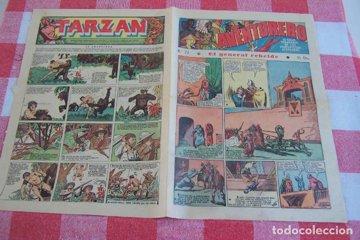 Tebeos: hispano americana, aventurero 1&ordf; &eacute;poca n&ordm; 72 - Foto 1