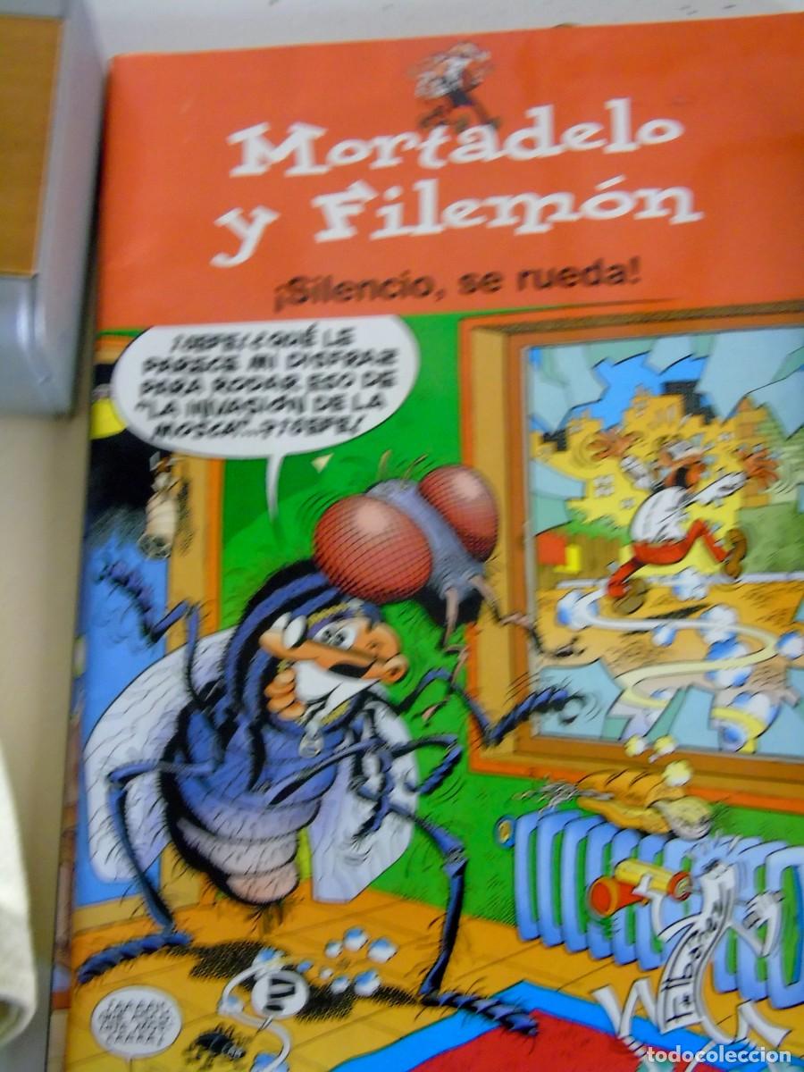 Tebeos: MORTADELO Y FILEMON. SILENCIO SE RUEDA - Foto 1