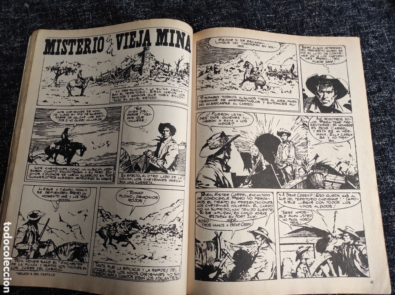 Tebeos: SALOON N&ordm; 8 EL COMIC DEL OESTE -ED. HITPRESS A&Ntilde;OS 80. - Foto 3