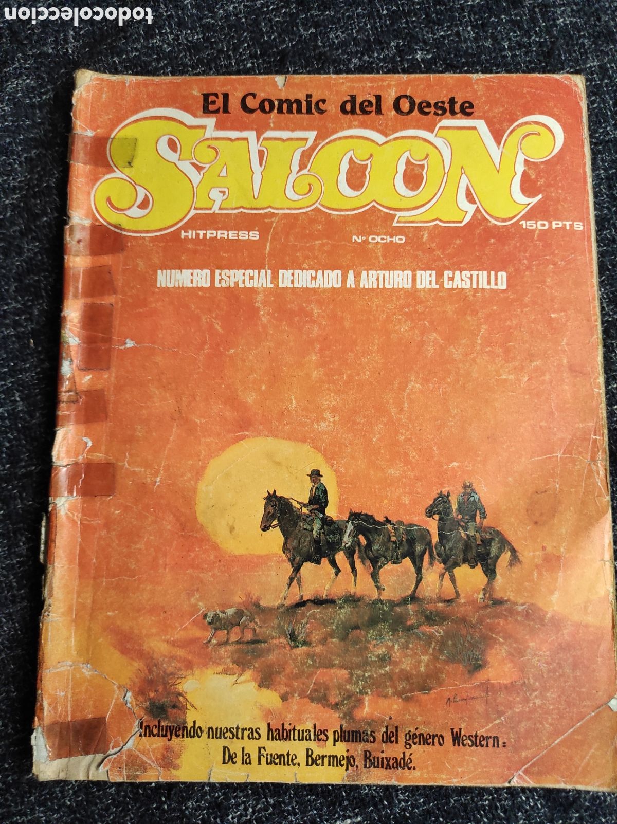 Tebeos: SALOON N&ordm; 8 EL COMIC DEL OESTE -ED. HITPRESS A&Ntilde;OS 80. - Foto 1
