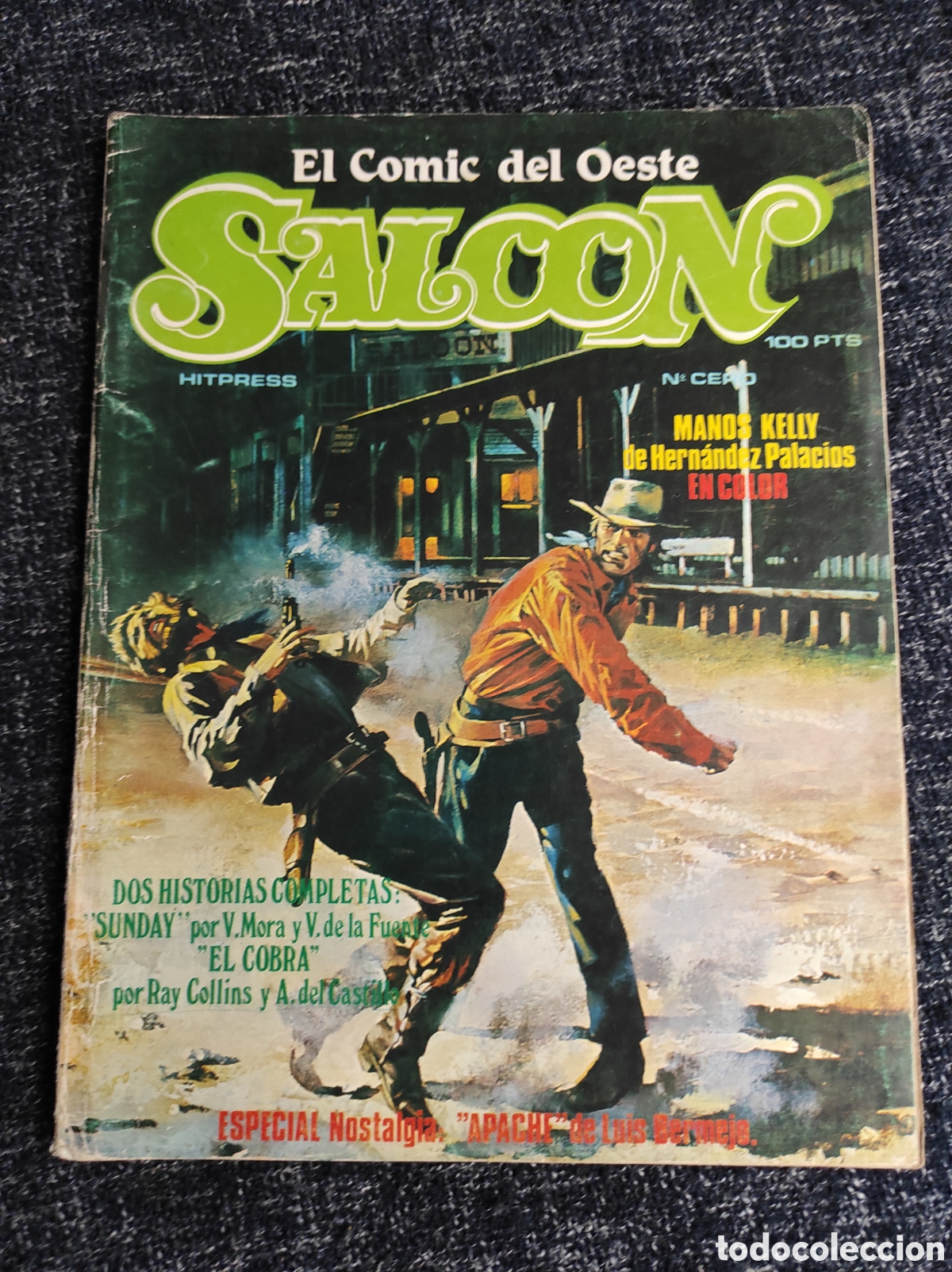 Tebeos: SALOON N&ordm; 0 - CERO - EL COMIC DEL OESTE -ED. HITPRESS A&Ntilde;OS 80.
